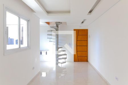 Sala de apartamento para alugar com 2 quartos, 110m² em Campestre, Santo André