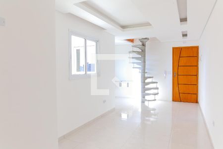 Sala de apartamento para alugar com 2 quartos, 110m² em Campestre, Santo André