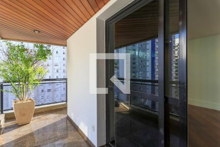 Varanda 1 da Sala de apartamento para alugar com 3 quartos, 230m² em Brooklin, São Paulo