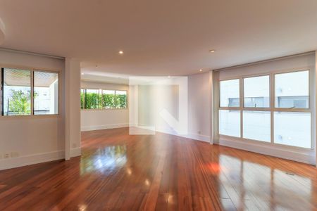 Sala de apartamento para alugar com 3 quartos, 230m² em Brooklin, São Paulo