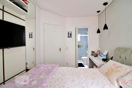 Quarto Suíte de apartamento à venda com 2 quartos, 108m² em Vila Curuçá, Santo André