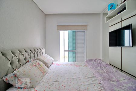 Quarto Suíte de apartamento à venda com 2 quartos, 108m² em Vila Curuçá, Santo André