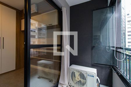 Varanda de kitnet/studio para alugar com 1 quarto, 22m² em Centro, São Paulo