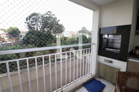 Vista da Sacada de apartamento à venda com 2 quartos, 84m² em Vila Santo Antônio, Guarulhos
