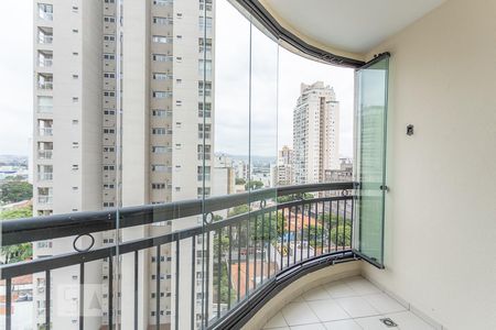 Varanda Sala de apartamento à venda com 3 quartos, 116m² em Vila Romana, São Paulo