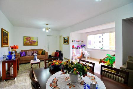 Sala de apartamento à venda com 3 quartos, 132m² em Vila Lea, Santo André