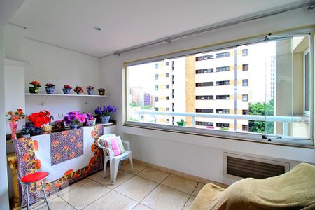 Varanda Gourmet de apartamento à venda com 3 quartos, 132m² em Vila Lea, Santo André