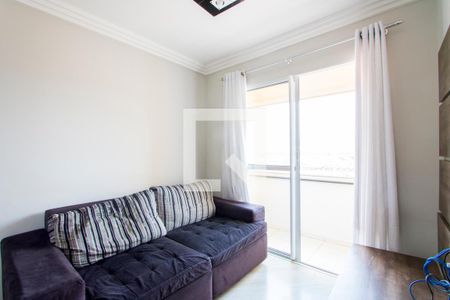 Sala de apartamento para alugar com 2 quartos, 52m² em Vila Luzita, Santo André