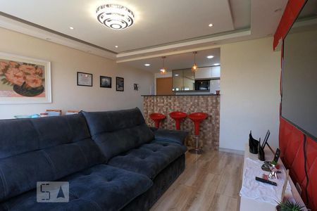 Sala de apartamento à venda com 3 quartos, 70m² em Parque Assunção, Taboão da Serra