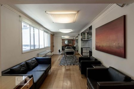 Sala de apartamento à venda com 1 quarto, 78m² em Jardim Paulista, São Paulo