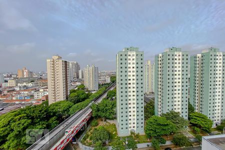 Vista do Quarto de apartamento à venda com 2 quartos, 49m² em Brás, São Paulo