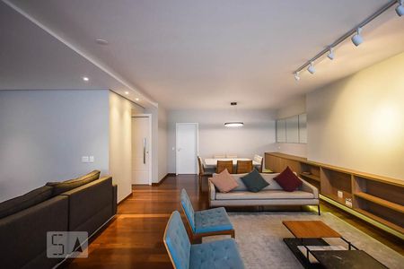 Sala de apartamento para alugar com 3 quartos, 183m² em Real Parque, São Paulo