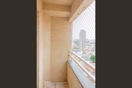 Varanda da Sala de apartamento para alugar com 2 quartos, 70m² em Vila Pires, Santo André