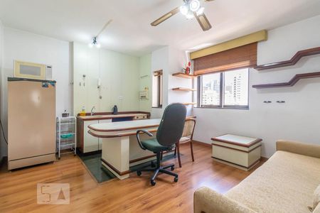 Studio para alugar com 36m², 1 quarto e 1 vagaStudio - sala e cozinha