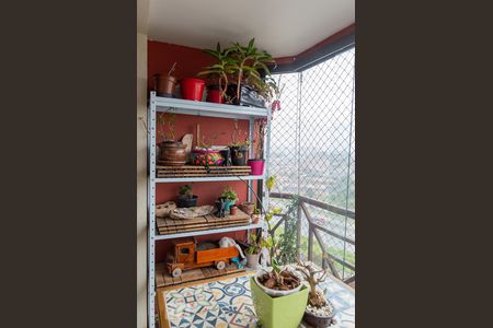 Sacada de apartamento à venda com 3 quartos, 68m² em Vila Euclides, São Bernardo do Campo