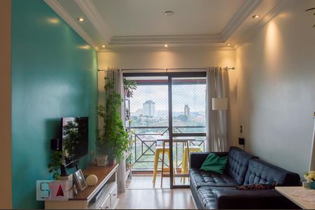 Sala de apartamento à venda com 3 quartos, 68m² em Vila Euclides, São Bernardo do Campo