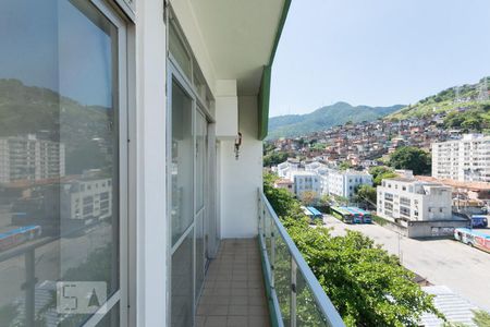 Varanda da Sala de apartamento à venda com 2 quartos, 62m² em Andaraí, Rio de Janeiro