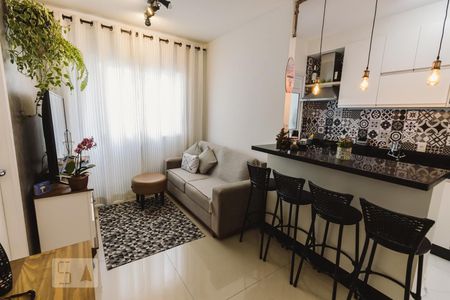 Sala de apartamento à venda com 1 quarto, 34m² em Barra Funda, São Paulo