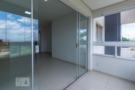 Varanda da Sala de apartamento para alugar com 3 quartos, 70m² em Setor Sudoeste, Goiânia