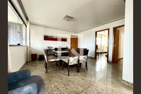 Sala de Jantar de apartamento para alugar com 2 quartos, 111m² em Castelo, Belo Horizonte