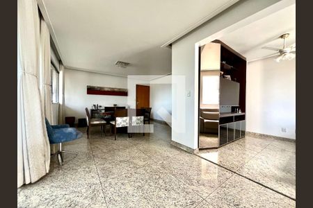 Sala de Jantar de apartamento para alugar com 2 quartos, 111m² em Castelo, Belo Horizonte