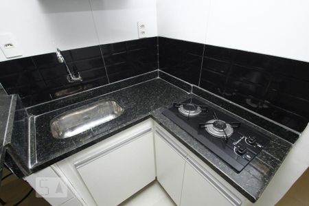 Cozinha de kitnet/studio para alugar com 1 quarto, 22m² em Centro, Rio de Janeiro