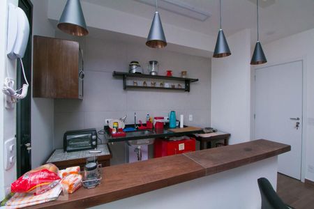 Cozinha de kitnet/studio para alugar com 1 quarto, 40m² em Brás, São Paulo