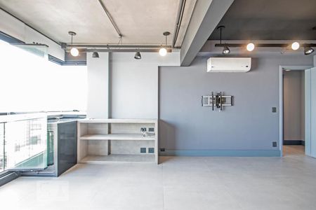 SalSala e Cozinha e Cozinha de apartamento para alugar com 1 quarto, 51m² em Vila Cordeiro, São Paulo