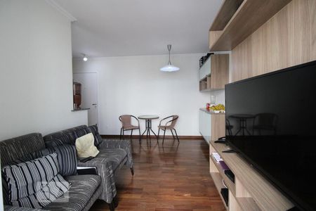 Sala  de apartamento para alugar com 2 quartos, 51m² em Vila Anastácio, São Paulo