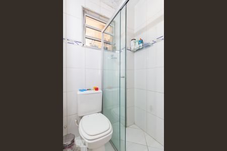 Banheiro da suíte de apartamento à venda com 1 quarto, 48m² em Bela Vista, São Paulo