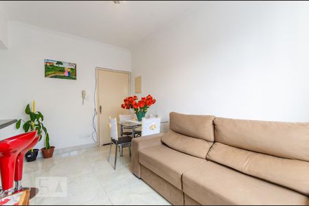 Sala de apartamento para alugar com 2 quartos, 33m² em Mirim, Praia Grande