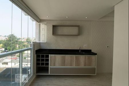 Varanda gourmet de apartamento para alugar com 2 quartos, 58m² em Vila Ema, São Paulo