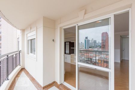 Varanda da Sala de apartamento à venda com 2 quartos, 70m² em Chácara Santo Antônio (zona Sul), São Paulo