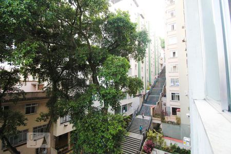 Vista do Quarto de apartamento à venda com 1 quarto, 29m² em Centro, Rio de Janeiro