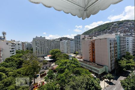 Vista da Sala de apartamento para alugar com 1 quarto, 50m² em Copacabana, Rio de Janeiro