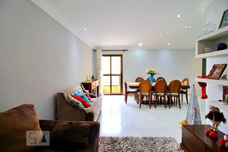 Sala de apartamento à venda com 3 quartos, 132m² em Campestre, Santo André