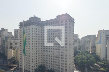 Vista do Quarto de apartamento à venda com 1 quarto, 36m² em Sé, São Paulo