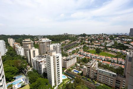 vista varanda 1 de apartamento à venda com 3 quartos, 355m² em Real Parque, São Paulo