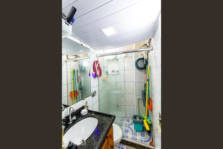Banheiro de kitnet/studio à venda com 1 quarto, 34m² em Centro, Niterói