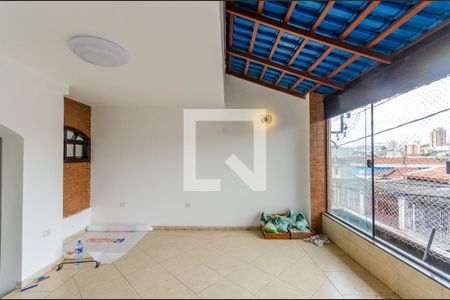 Sala - Sacada de casa para alugar com 3 quartos, 199m² em Jardim Santo Elias, São Paulo