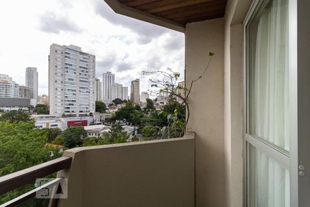 Varanda da Sala de apartamento para alugar com 2 quartos, 57m² em Jardim Vila Mariana, São Paulo