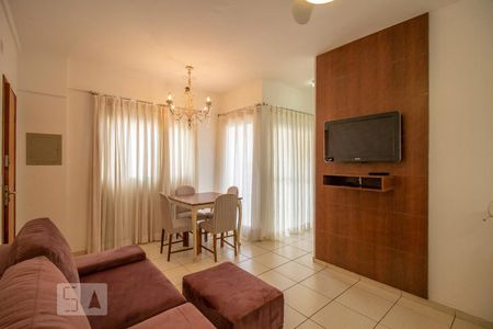 Sala de apartamento para alugar com 1 quarto, 50m² em Higienópolis, São José do Rio Preto 