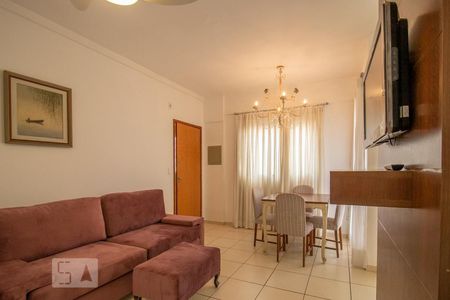 Sala de apartamento para alugar com 1 quarto, 50m² em Higienópolis, São José do Rio Preto 