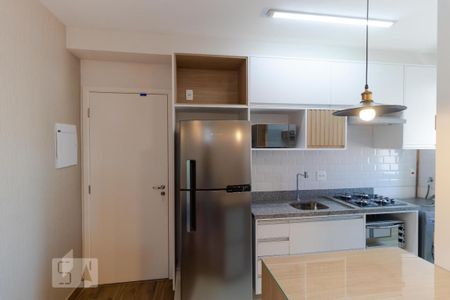 Cozinha de apartamento para alugar com 1 quarto, 36m² em Taquaral, Campinas