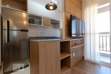 Cozinha de apartamento para alugar com 1 quarto, 36m² em Taquaral, Campinas