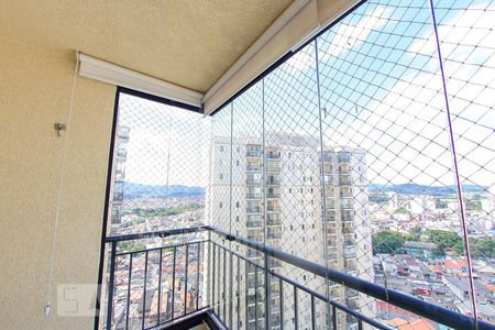 Sacada da Sala de apartamento para alugar com 3 quartos, 76m² em Picanço, Guarulhos