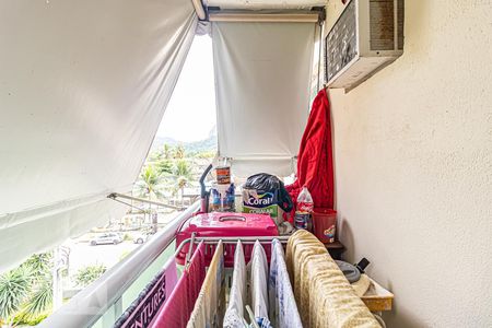 Varanda da Sala de apartamento para alugar com 2 quartos, 45m² em Jacarepaguá, Rio de Janeiro