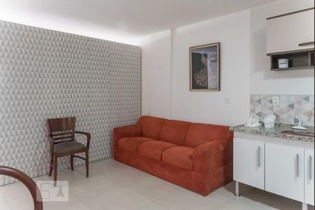 Cozinha / Copa de kitnet/studio para alugar com 1 quarto, 40m² em Cidade Nova, Rio de Janeiro