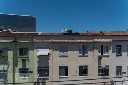 Varanda - Vista de kitnet/studio para alugar com 1 quarto, 40m² em Cidade Nova, Rio de Janeiro