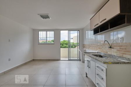 Cozinha de kitnet/studio para alugar com 1 quarto, 40m² em Cidade Nova, Rio de Janeiro